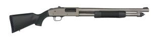 Optic ready pump action shotgun with durable Cerakote finish.
